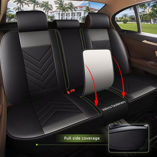 AOMSAZTO vehicle seat cover - waterproof leather for Subaru Crosstrek 2016-2026