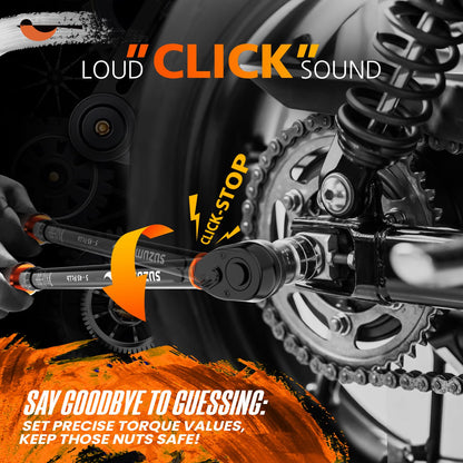 Wrench — High accuracy dual-direction adjustable torque wrench for bikes, cars, and motos