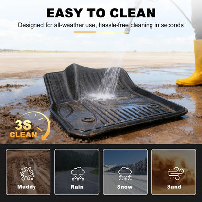 AOMSAZTO vehicle mat — all weather floor liner for Chevy Blazer 2019-2026