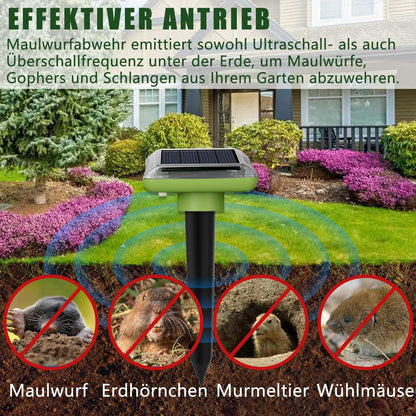 4 repellente per topi con conversione intelligente della frequenza ad ultrasuoni, repellente per roditori ad ultrasuoni, adatto per topi, donnola gialla, raccoon, roditori