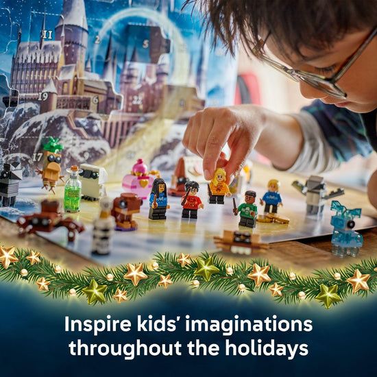 Lego Harry Potter Advent Calendar - 24 buildable surprises for holiday countdown 76456
