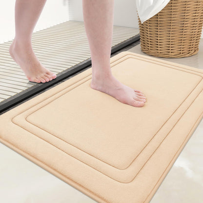 Grandaily memory foam bath rug — ultra soft and non-slip design