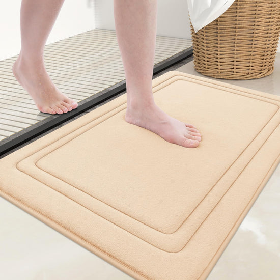 Grandaily memory foam bath rug — ultra soft and non-slip design