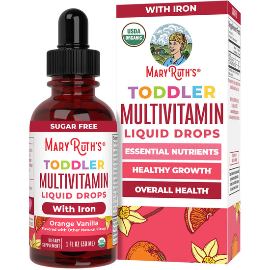 Vitamin - Liquid multivitamin by MaryRuth's, non-GMO, small bottlesVitamin - Liquid multivitamin by MaryRuth's, small bottles, non-GMO
