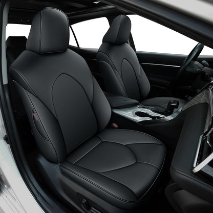 Vehicle seat cover — Custom fit faux leather for Toyota Camry 2018-2024