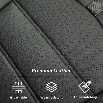coverdream Wrangler seat covers - luxury waterproof leather for Jeep Wrangler 2018-2026