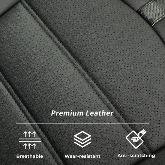 coverdream Wrangler seat covers - luxury waterproof leather for Jeep Wrangler 2018-2026