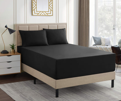 Bed linen set — Premium peach skin soft luxury with deep pockets and wrinkle free design