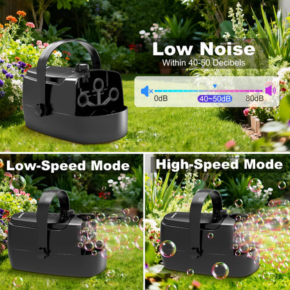 Bubble maker — Durable automatic blower with over 10000 bubbles per minute