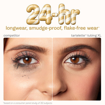 tarte tartelette XL mascara — lash extensions in a tube with peptide