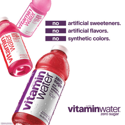 vitaminwater zero sugar water - enhanced with vitamins and electrolytes