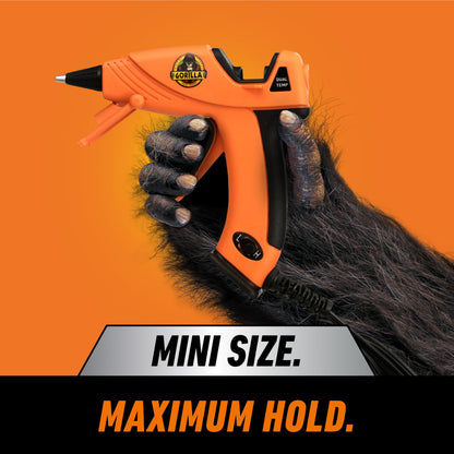 Gorilla hot glue gun — Dual temp with precision nozzle and easy squeeze trigger