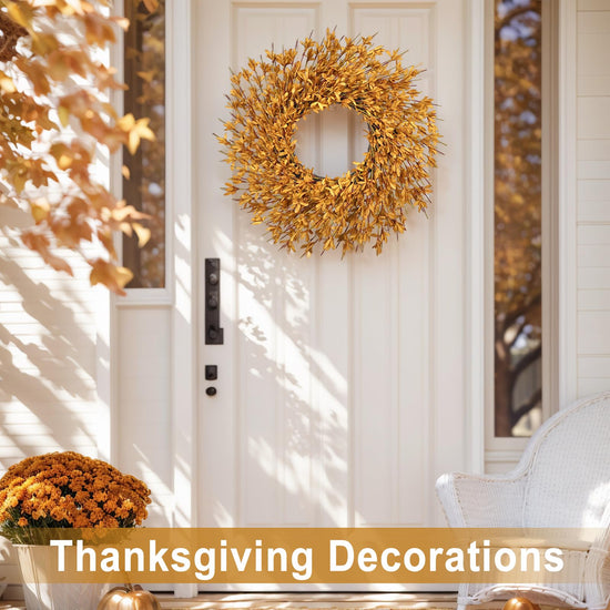 Wreath — 26 inch design for front door use outside