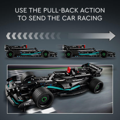 LEGO Technic building set — Mercedes-AMG F1 W14 E Performance model for ages 7 and up