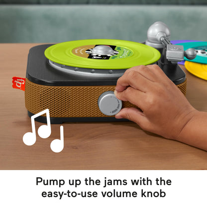 Fisher-Price toy figure — Rockin' record player for preschool play