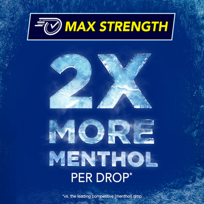 Vicks VapoCool sore throat drops — max strength menthol for sore throat pain relief