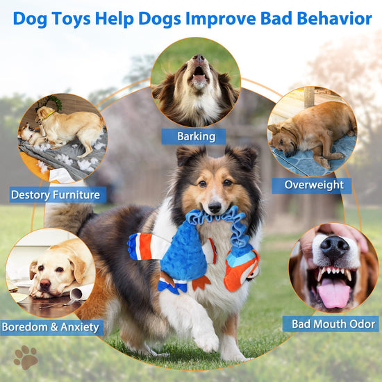 Homounter pet toy — Tough tug of war design for large dogs and puppies