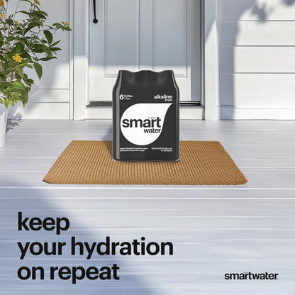 Smartwater alkaline water with antioxidants 1L six-pack