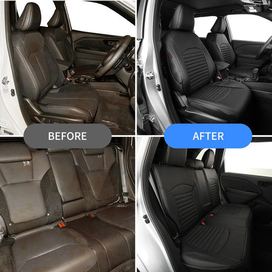EKR Forester seat covers - custom fit leather for Subaru Forester & Hybrid 2025