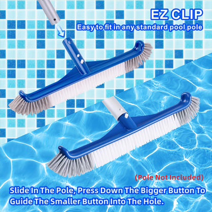CLEANING_BRUSH — Innovative corners cleaning for salt water pools by POOLAZA