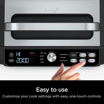 Ninja IG651 barbecue grill — 7-in-1 with smart thermometer and air fry feature