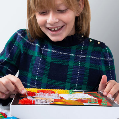Electronic learning toy — Colorful light design by Lite-Brite