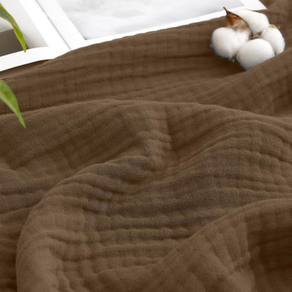 Blanket — 60% rayon 40% cotton muslin from David's Home