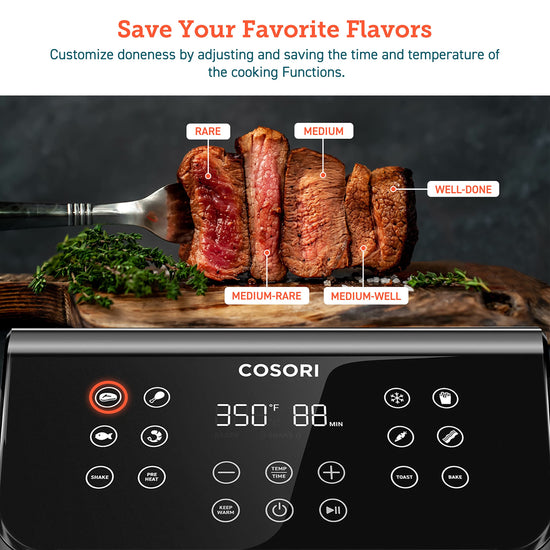 COSORI air fryer with CAF Pro technology