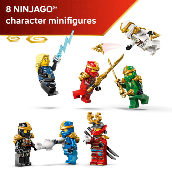 LEGO NINJAGO building toy - 15th anniversary ninja character display with minifigures 71866