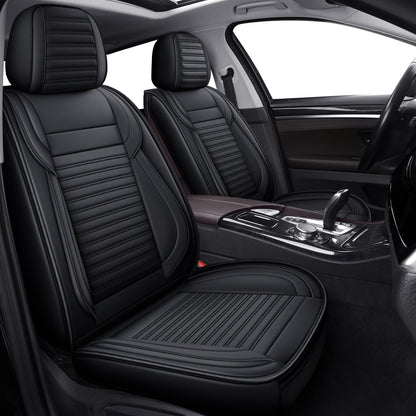 LINGVIDO vehicle seat cover — Faux Nappa leather, airbag compatible and waterproof
