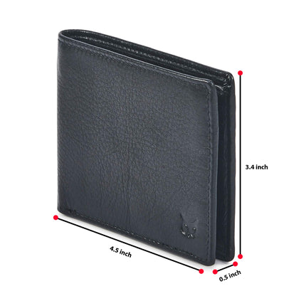 Wallet — Real leather with RFID blocking and ID window in gift box