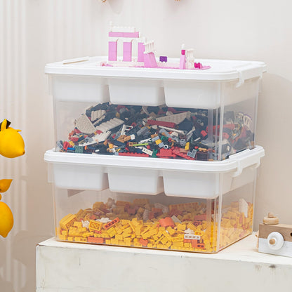 Citylife storage box — 5 compartments for organizing crafts