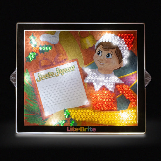 Electronic learning toy — Colorful light design by Lite-Brite