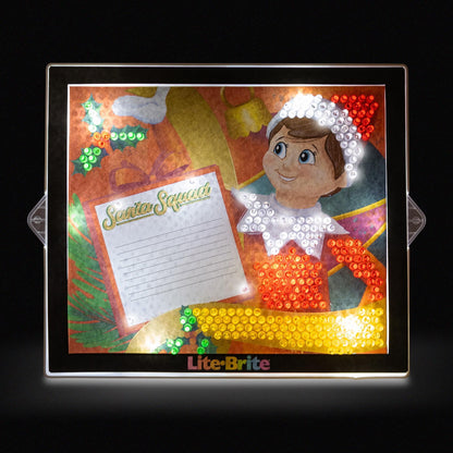 Lite-Brite electronic learning toy — color pop feature
