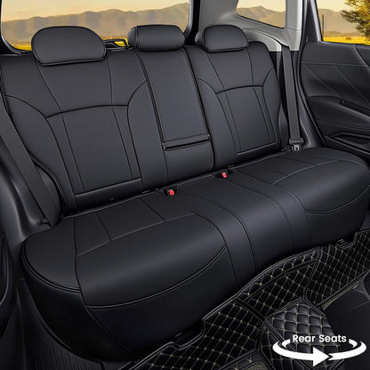 HKZ vehicle seat covers — Custom fit leather and waterproof for Subaru Forester 2019-2024