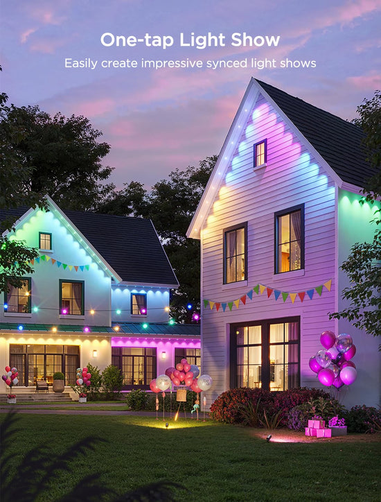 Govee string lights set — 100ft outdoor lights with Alexa and Google Assistant support
