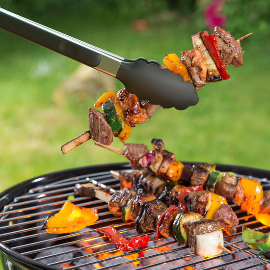 Tribal tongs — Silicone tips with non-slip grips and heat resistant design.