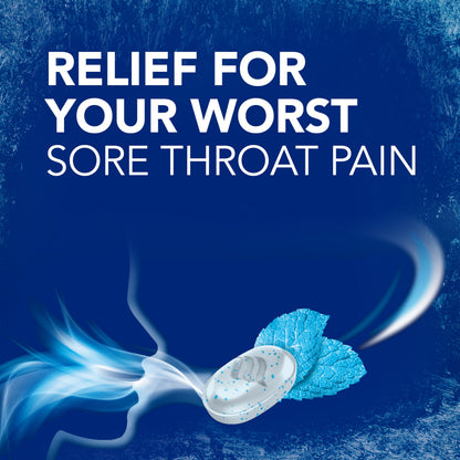 Vicks VapoCool sore throat drops — max strength menthol for sore throat pain relief