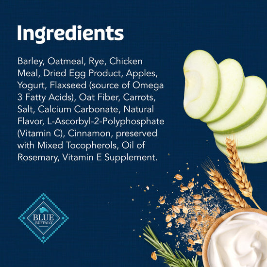 Pet food — Blue Buffalo health bars natural crunchy dog treats biscuits