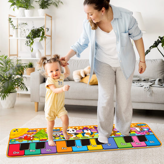 Musical instrument toy — kids piano mat for early education and playtime fun