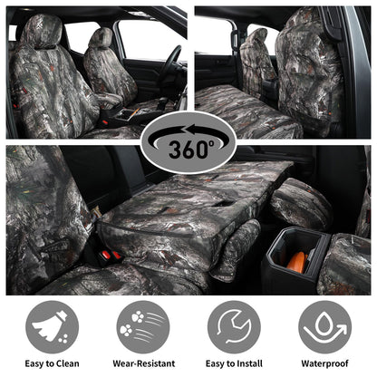 Coverexpert vehicle seat cover — waterproof neoprene camo for Nissan Frontier 2022-2026