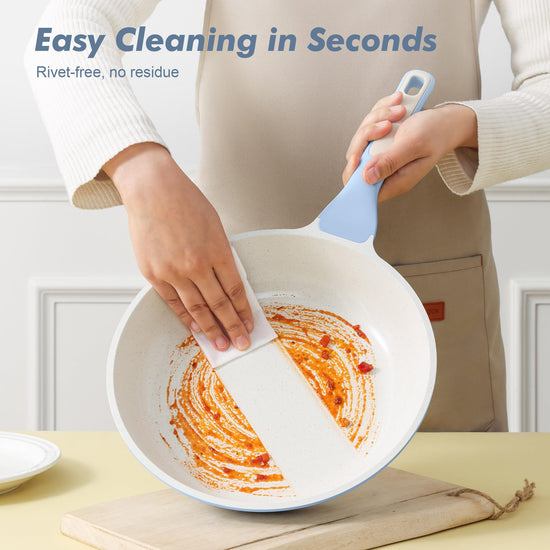 SENSARTE saute fry pan with glass lid