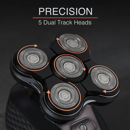 Remington electric shaver — Rechargeable waterproof rotary design