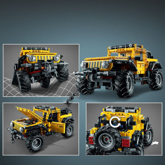 LEGO Technic toy building block set — authentic and functional Jeep Wrangler design 42122
