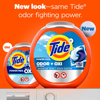 Tide laundry detergent — Ultra OXI Power PODS with odor eliminators