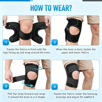 Knee Brace for Women & Men, Knee Brace for Meniscus Tear, Knee Support