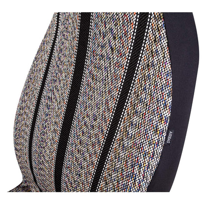 West Coast Auto vehicle seat cover - Baja blanket design, airbag compatible, 2 pieces black