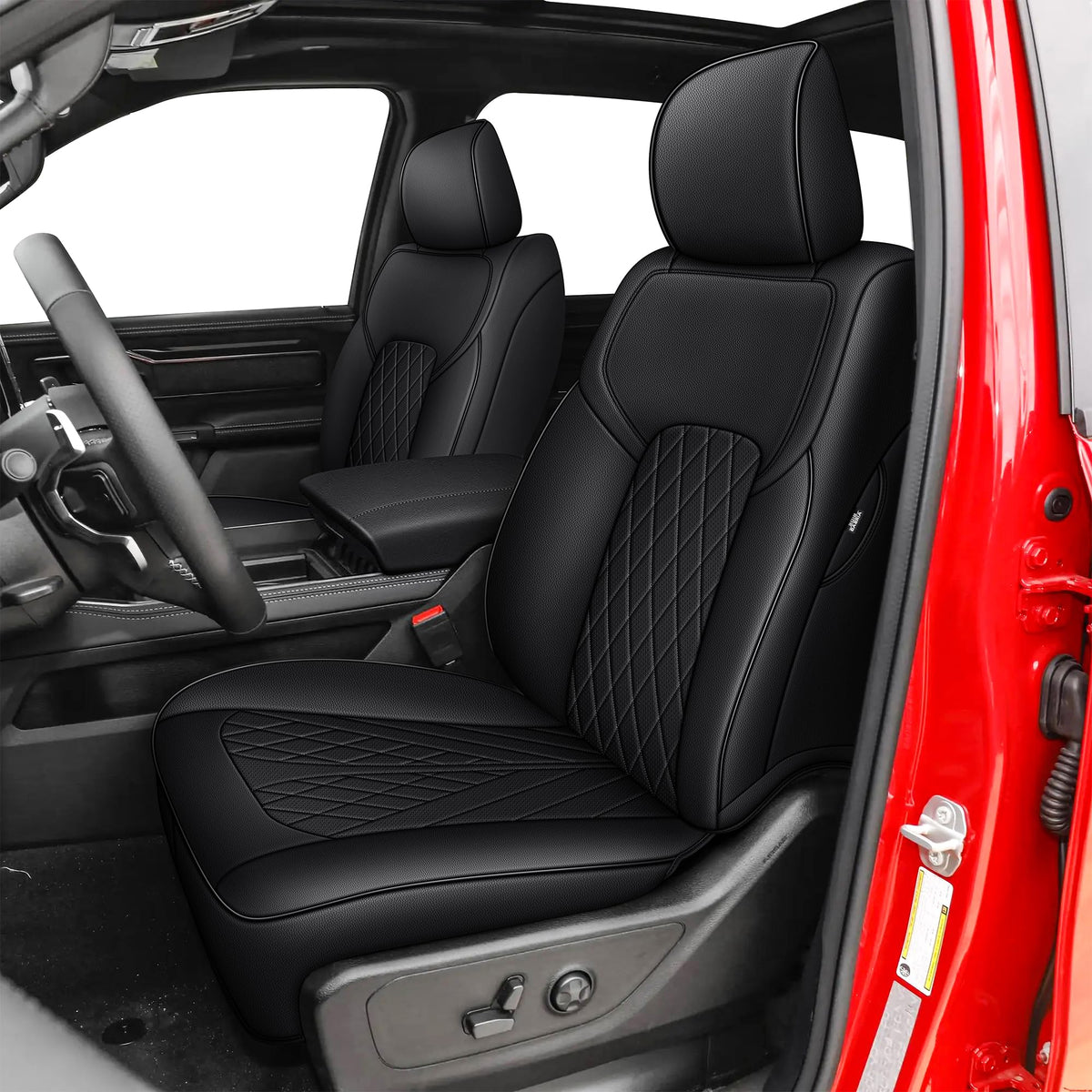 AOMSAZTO vehicle seat cover - custom fit leather for Dodge RAM 1500 2019-2025
