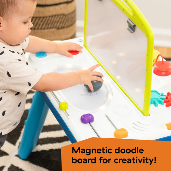 Baby Einstein curiosity table activity play station - Montessori interactive workbench