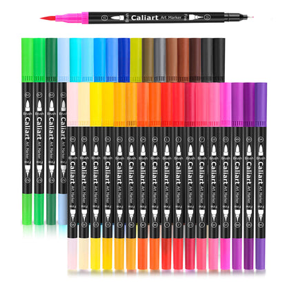 Marking pen — Caliart dual brush tip for coloring and journaling